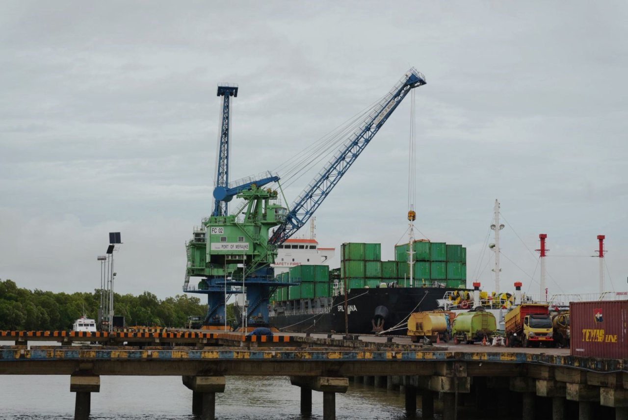 Logistik Papua Selatan Bergairah, Arus Peti Kemas TPK Merauke Melonjak 13,5 Persen