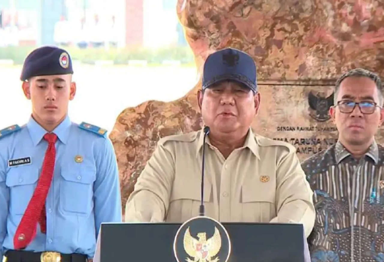 Presiden Prabowo Resmikan SMA Taruna Nusantara Malang