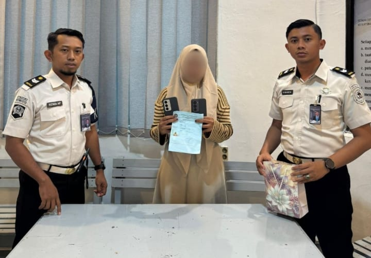 Penyelundupan Dua Handphone ke Lapas Porong Digagalkan Petugas