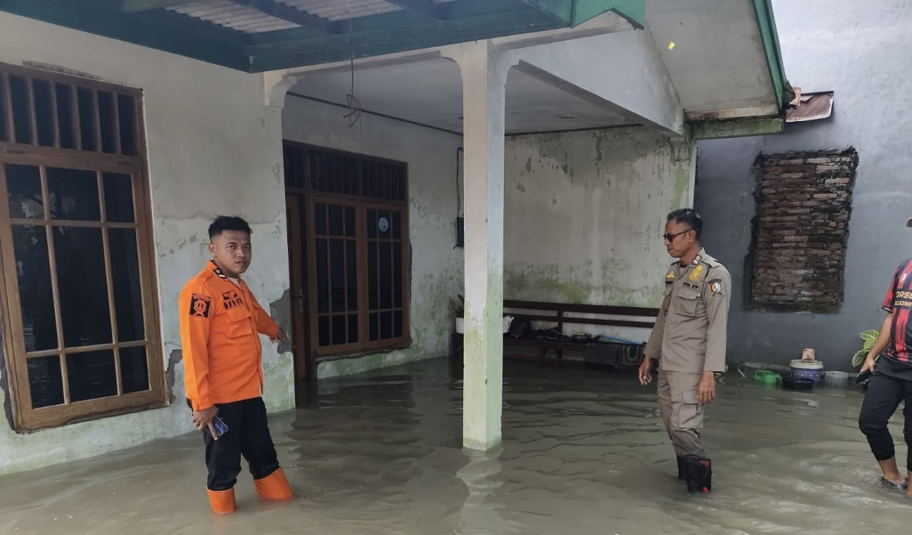 Luapan Sungai Pacal Rendam Ratusan Rumah di Kapas Bojonegoro