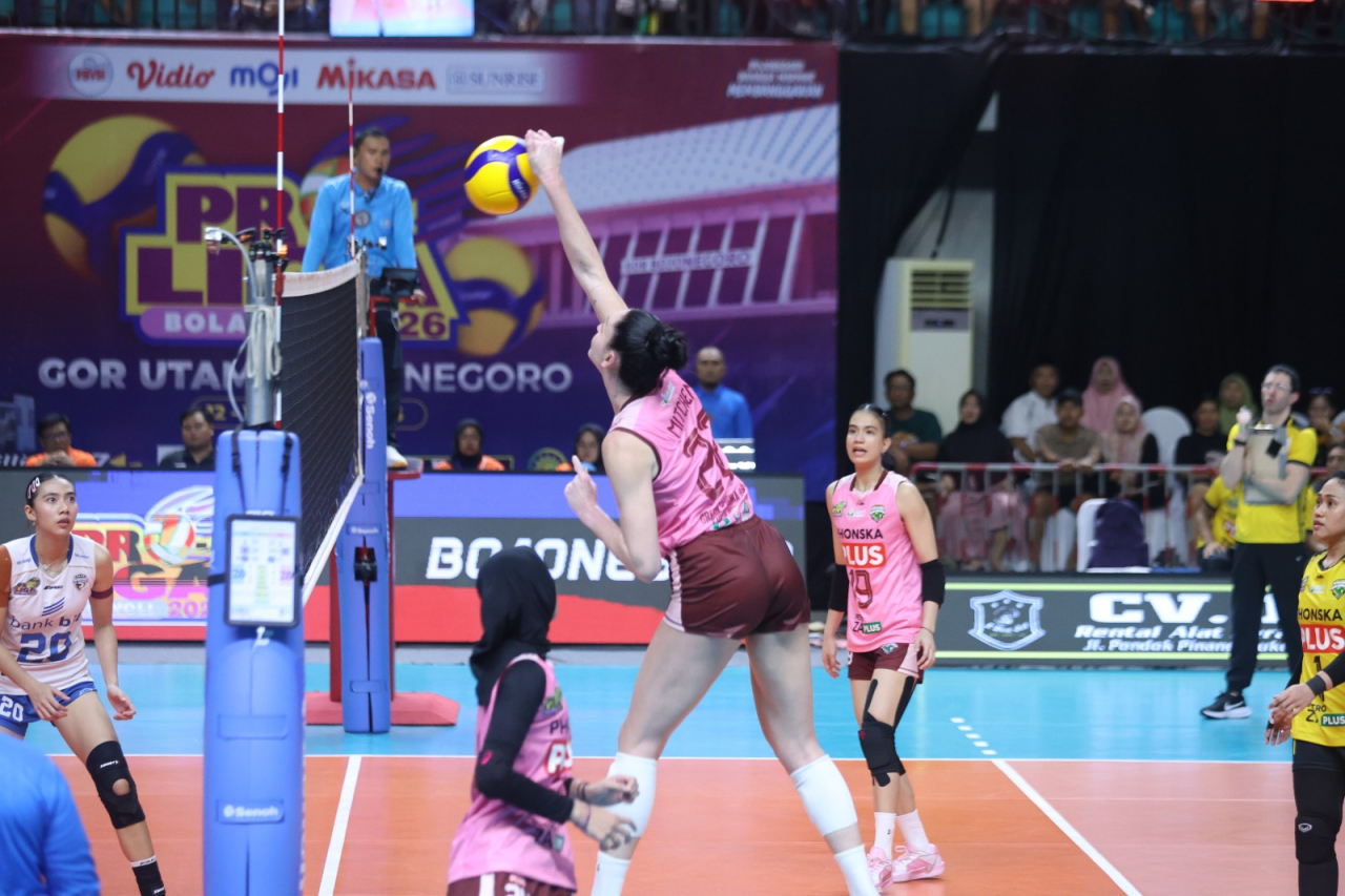 Gresik Phonska Plus Lolos ke Final Four Proliga 2026, Peluang Bandung bjb Tandamata Kian Menipis