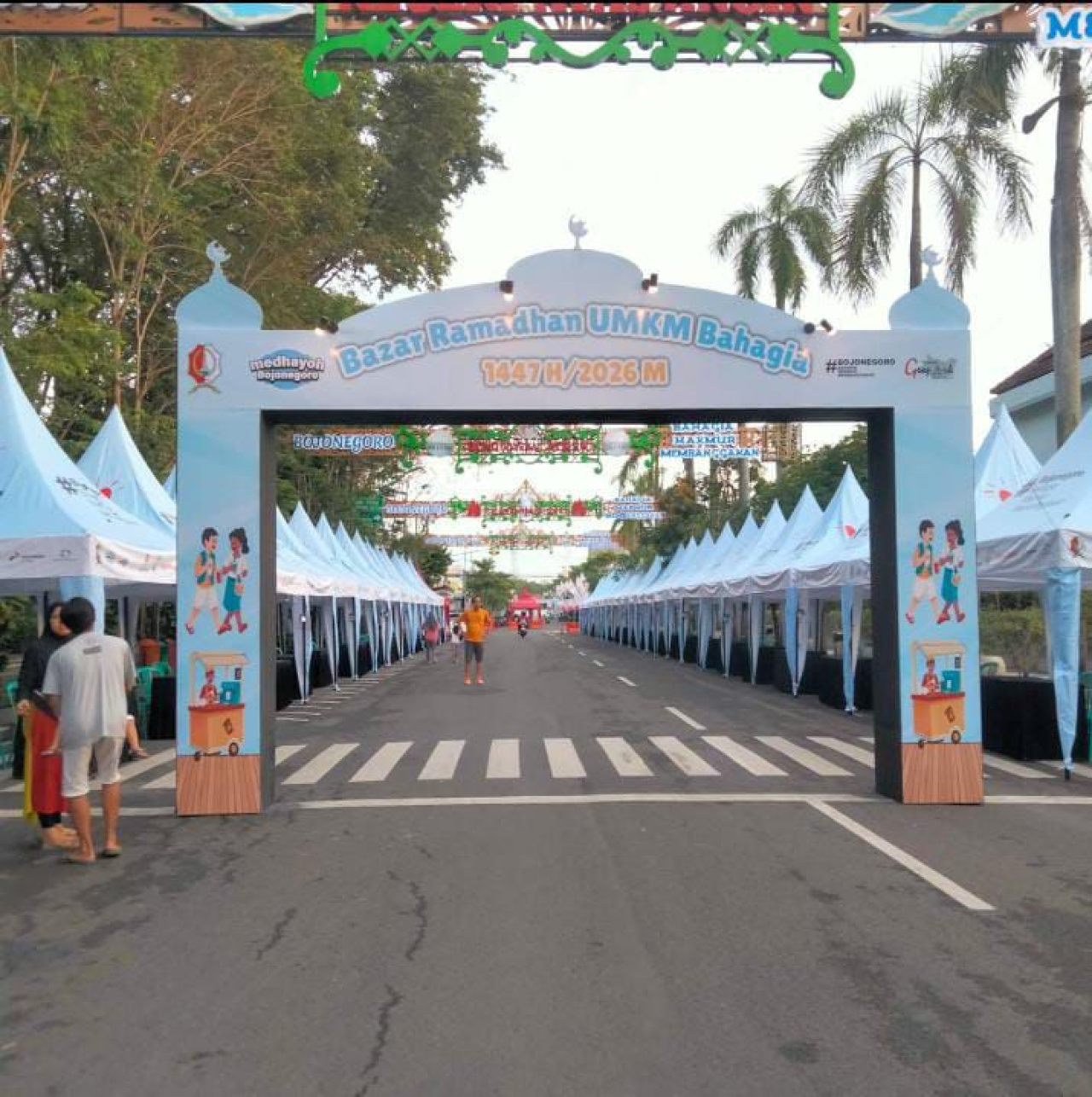 Bazar Ramadhan UMKM Bahagia Siap Manjakan Warga Bojonegoro