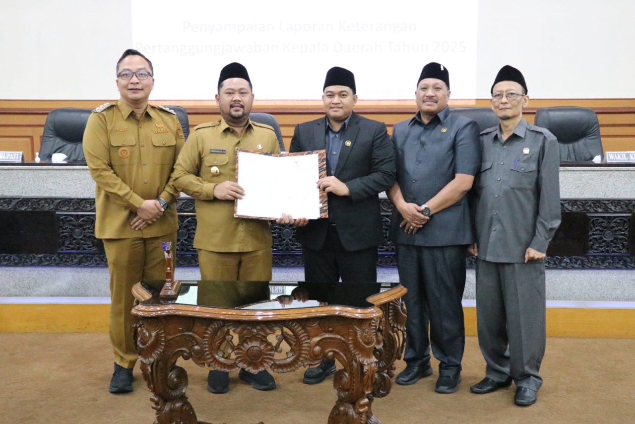 Kinerja Pemkab Gresik 2025 Solid, Pendapatan Nyaris Tembus Target dan Indikator Pembangunan Meningkat