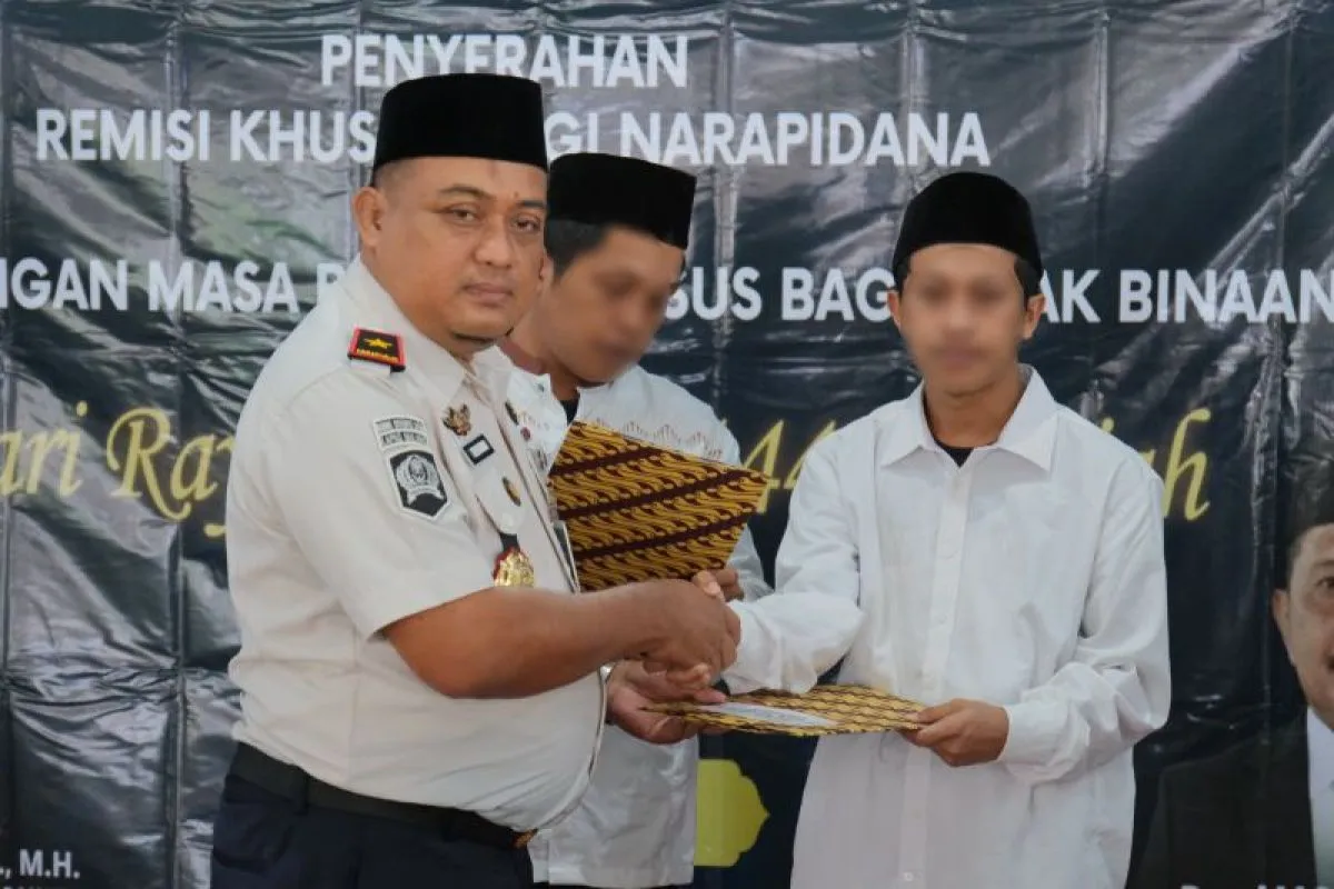 1.611 Warga Binaan Lapas Malang Terima Remisi Idul Fitri