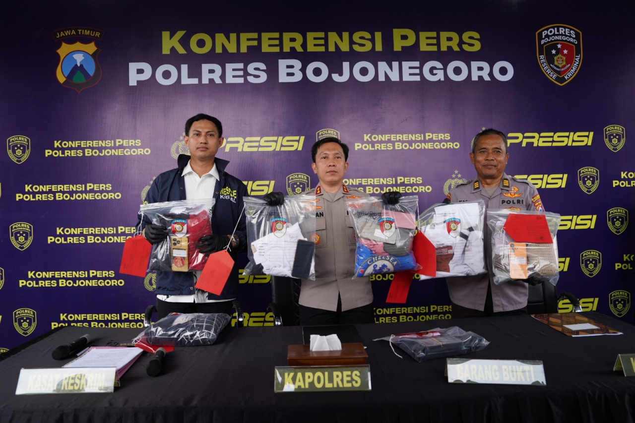 Darurat Kekerasan Seksual, Polres Bojonegoro Ringkus 7 Pelaku Pencabulan di 4 Lokasi Berbeda