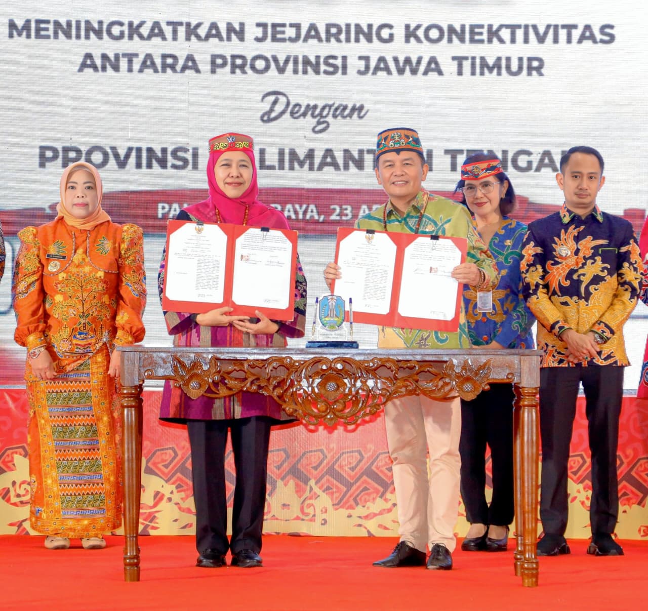 Misi Dagang Jatim–Kalteng Sukses Besar, Gubernur Khofifah Bukukan Transaksi Rp2,082 Triliun