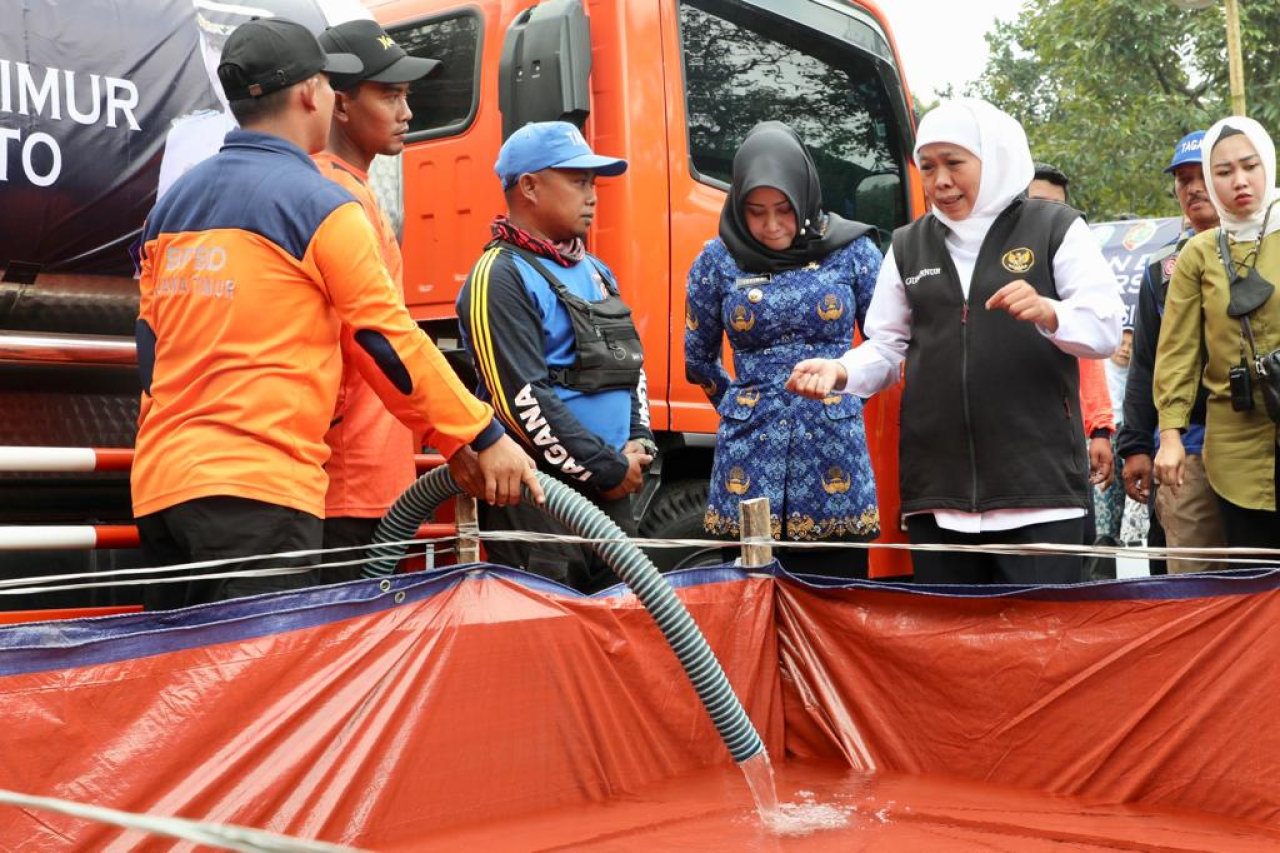 Peringati Hari Kesiapsiagan Bencana, Gubernur Khofifah Ajak Seluruh Elemen Perkuat Kesiapsiagaan Hadapi Kemarau Ekstrem