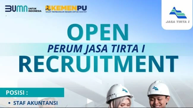 Perum Jasa Tirta I Buka Lowongan Untuk Posisi Berikut Ini