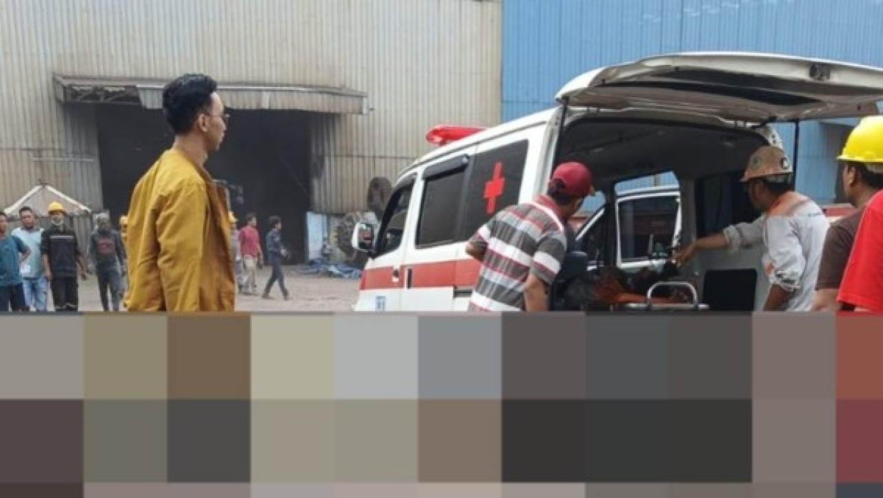 Ledakan Pabrik GWS Waru Sidoarjo, 1 Pekerja Tewas 2 Luka Berat