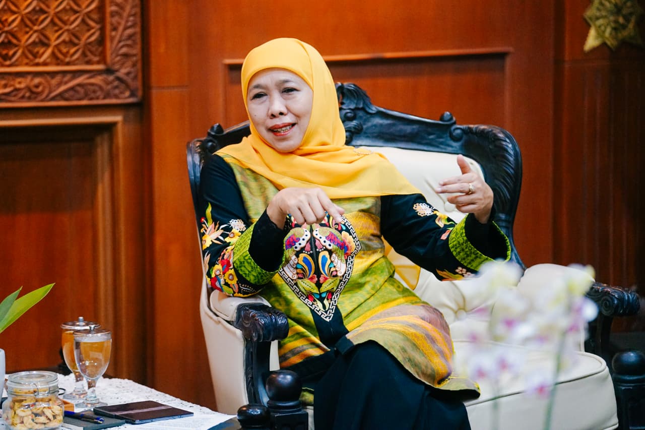 Gubernur Khofifah Tunjuk Plt Kepala Dinas ESDM Jatim, Hormati Proses Hukum