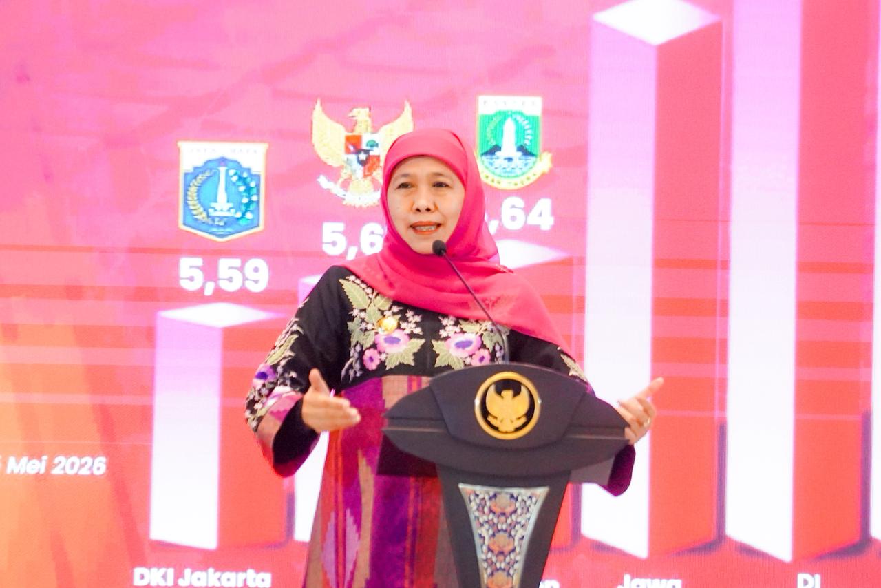 Ekonomi Jatim Tumbuh 5,96 Persen, Gubernur Khofifah: Organda Punya Peran Strategis di Balik Angka Ini