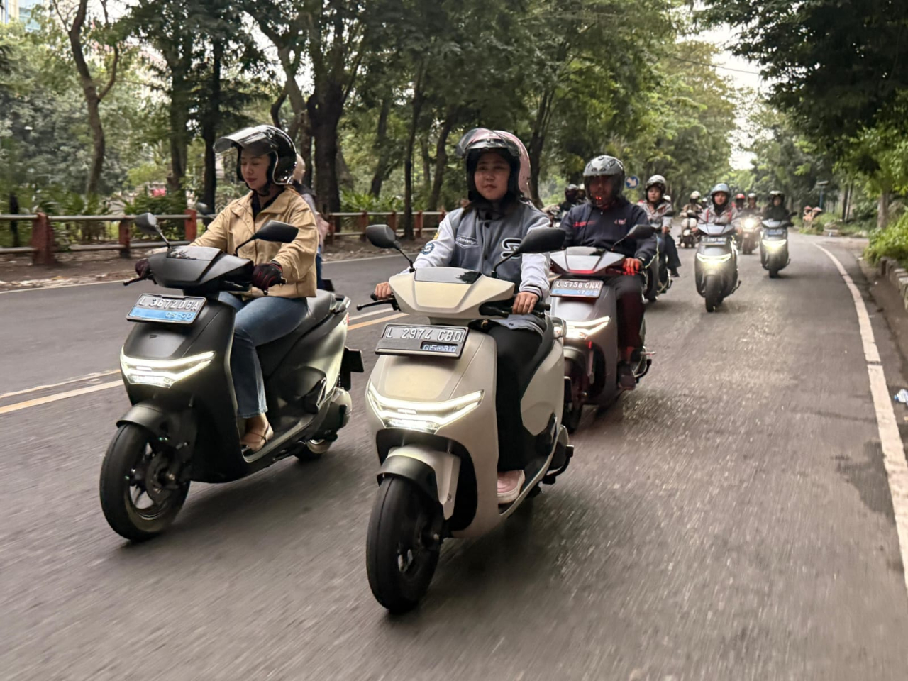 Motor Listrik Kian Diminati, MPM Honda Jatim Ingatkan Pentingnya #Cari_Aman