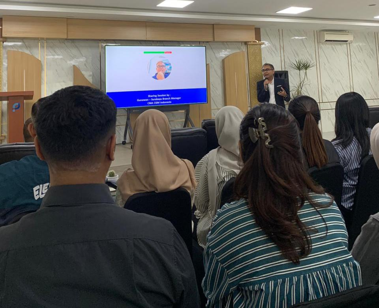 TPS Hadirkan Praktisi Pelayaran Global untuk Perkuat Wawasan Supply Chain Pemagang