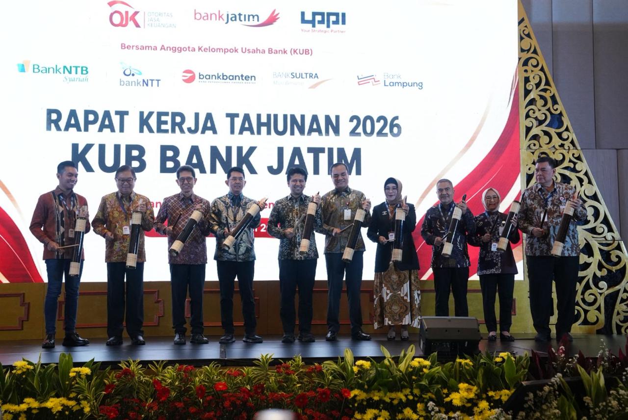 Rakerta KUB 2026, Bank Jatim Dorong Transformasi Digital dan Shared Growth