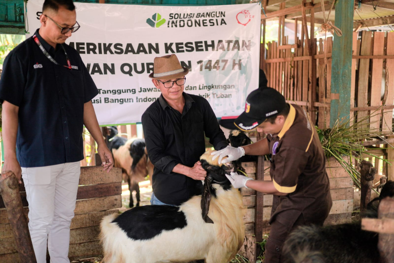 SIG Salurkan 292 Hewan Kurban untuk Masyarakat di 19 Provinsi pada Iduladha 1447 H