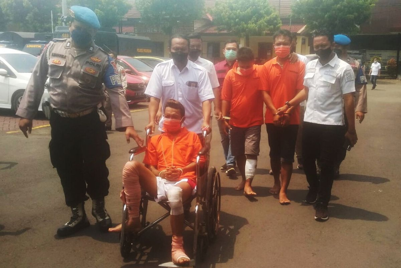 Tiga Begal Sadis Yang Tewaskan Korban Dibekuk Resmob Polres Pasuruan