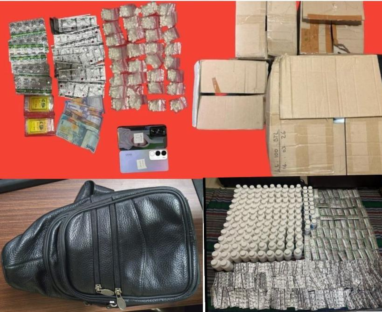 Satresboba Polres Lamongan Amankan 122 Ribu Pil Koplo LL Dari Tangan Dua Pelaku