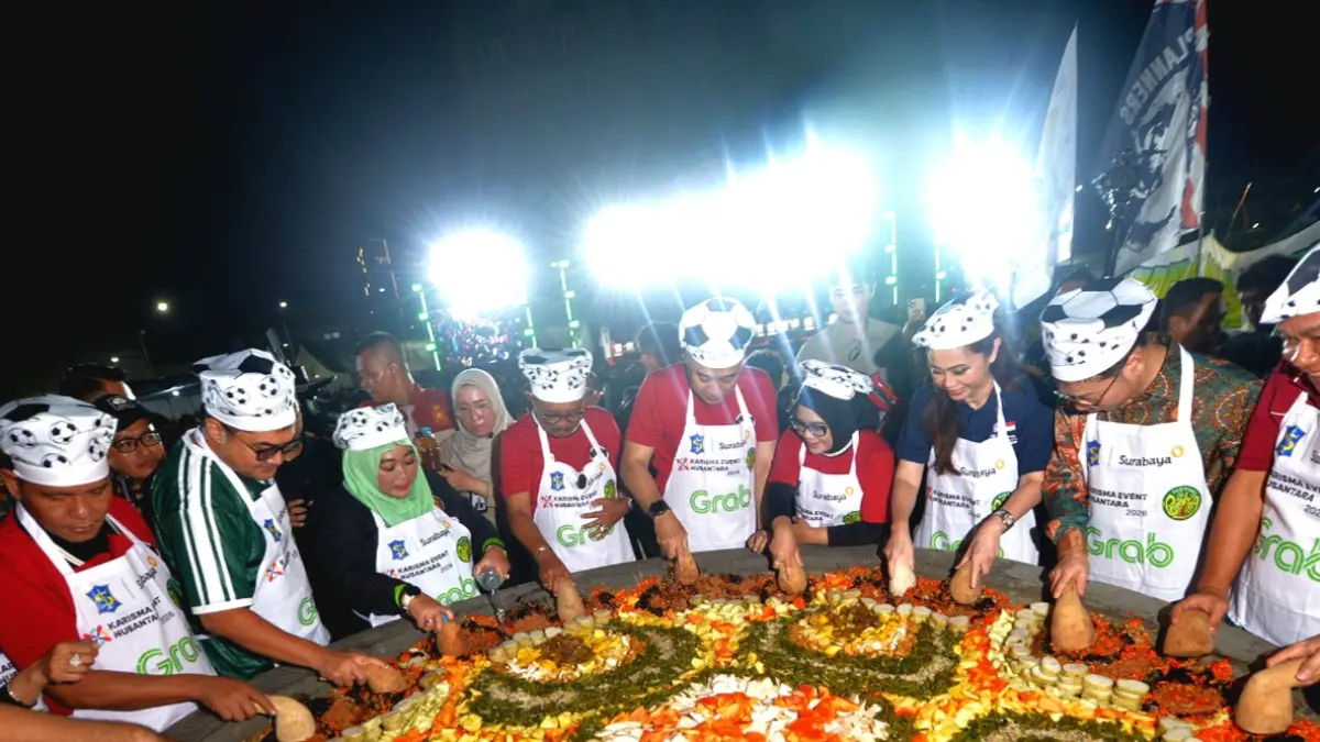 Festival Rujak Uleg 2026 Bikin Surabaya Geger, Ribuan Warga Tumpah Ruah