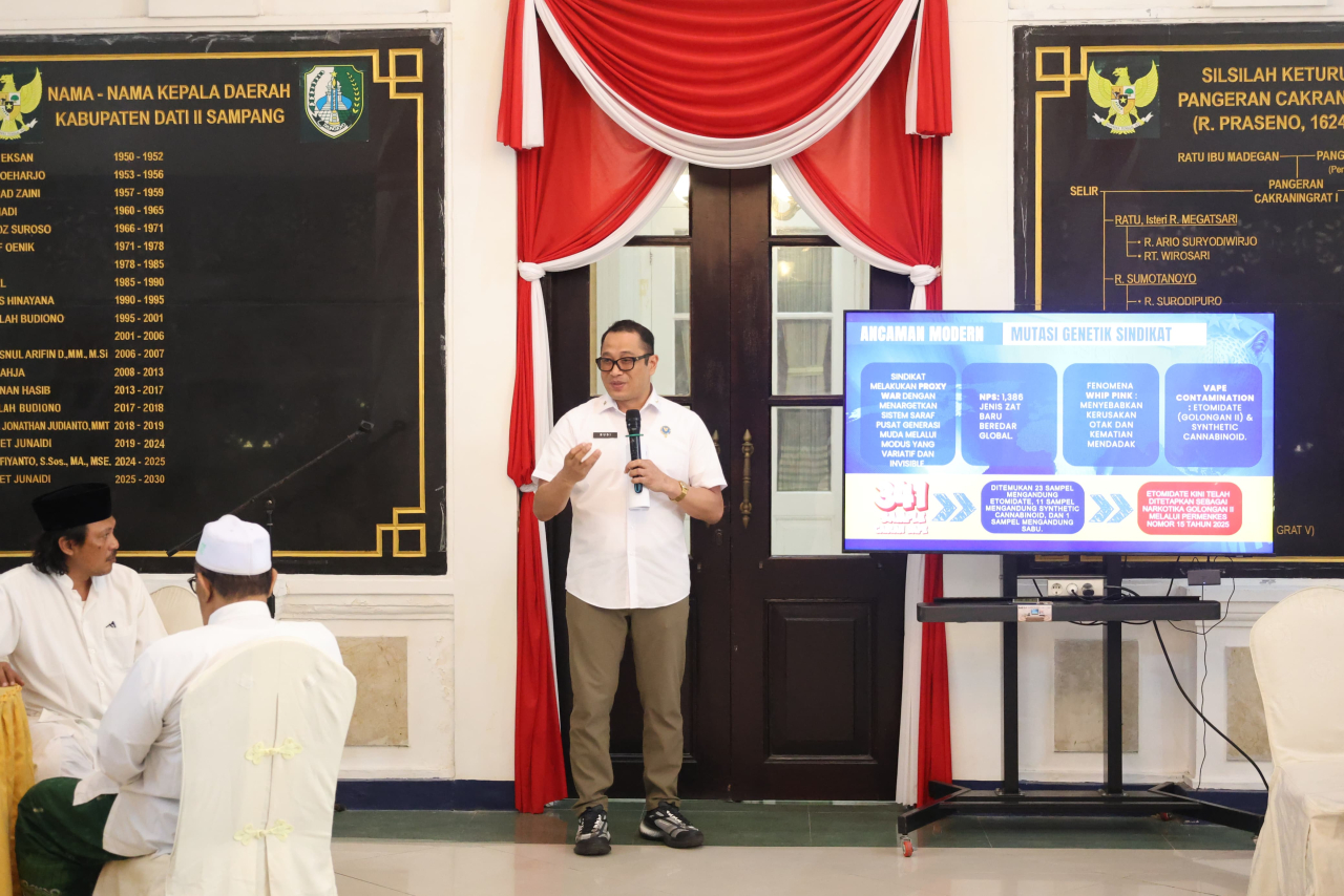 BNN Jatim Ajak Ulama dan Kiai di Sampang Melawan Narkoba