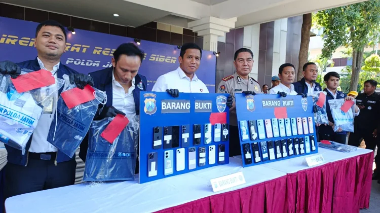 Polda Jatim Ungkap Jaringan Penipuan Online Berskala Nasional