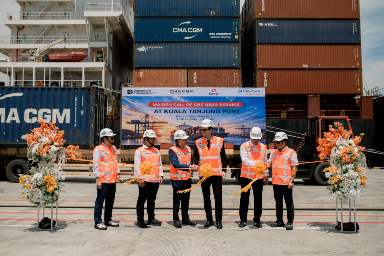 Pangkas Biaya Logistik, CMA CGM Buka Jalur Pelayaran Langsung dari Kuala Tanjung
