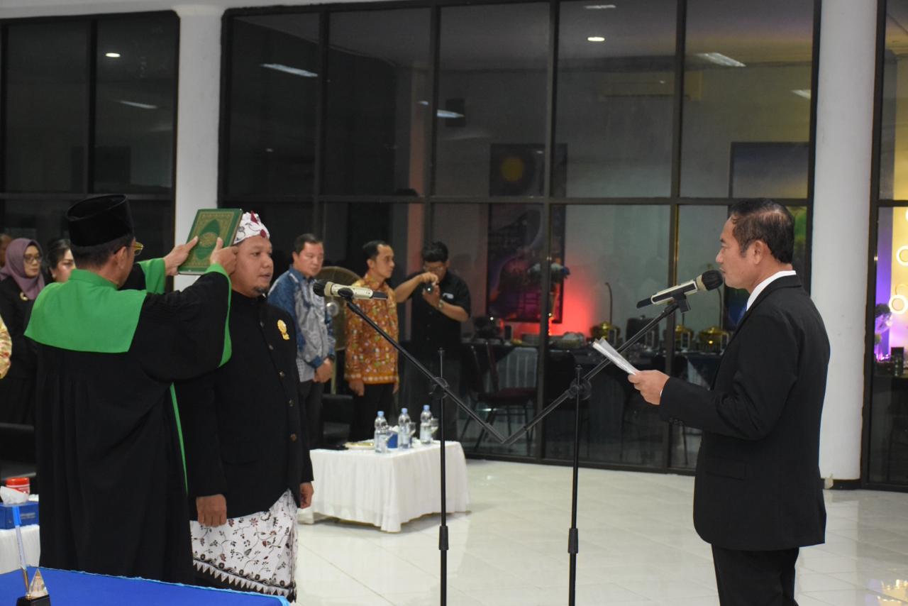 Lantik Direktur Kepatuhan BDL, Bupati YES Perkuat Integritas sebagai Budaya Kerja