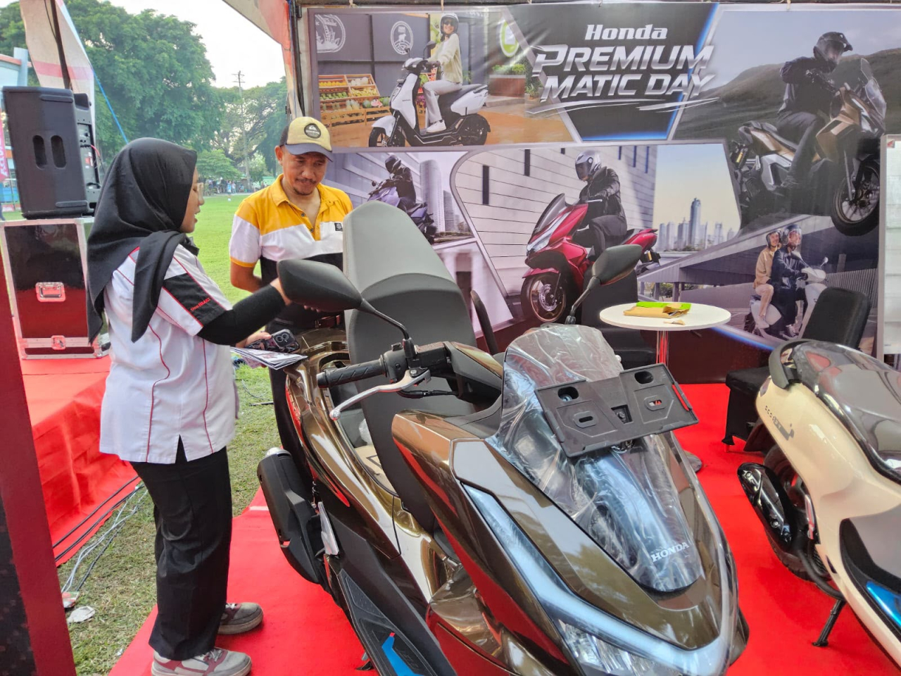 Honda Premium Matic Day Madiun Hadirkan Semarak Budaya Reog dan Promo Menarik Skutik Premium