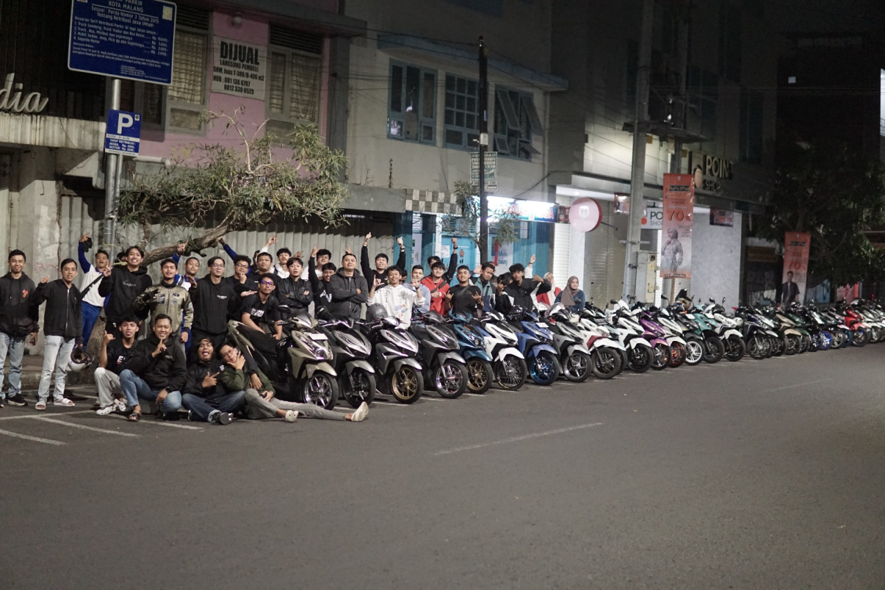 Ratusan Bikers Honda Meriahkan Vario Street Nation di Malang, Usung Street Culture dan Edukasi Safety Riding