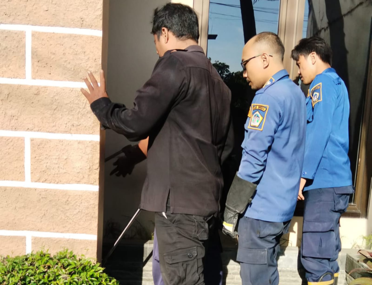 Damkar Gresik Evakuasi Empat Ular Kobra, Sarang Tawon Vespa dan Biawak dalam Dua Hari
