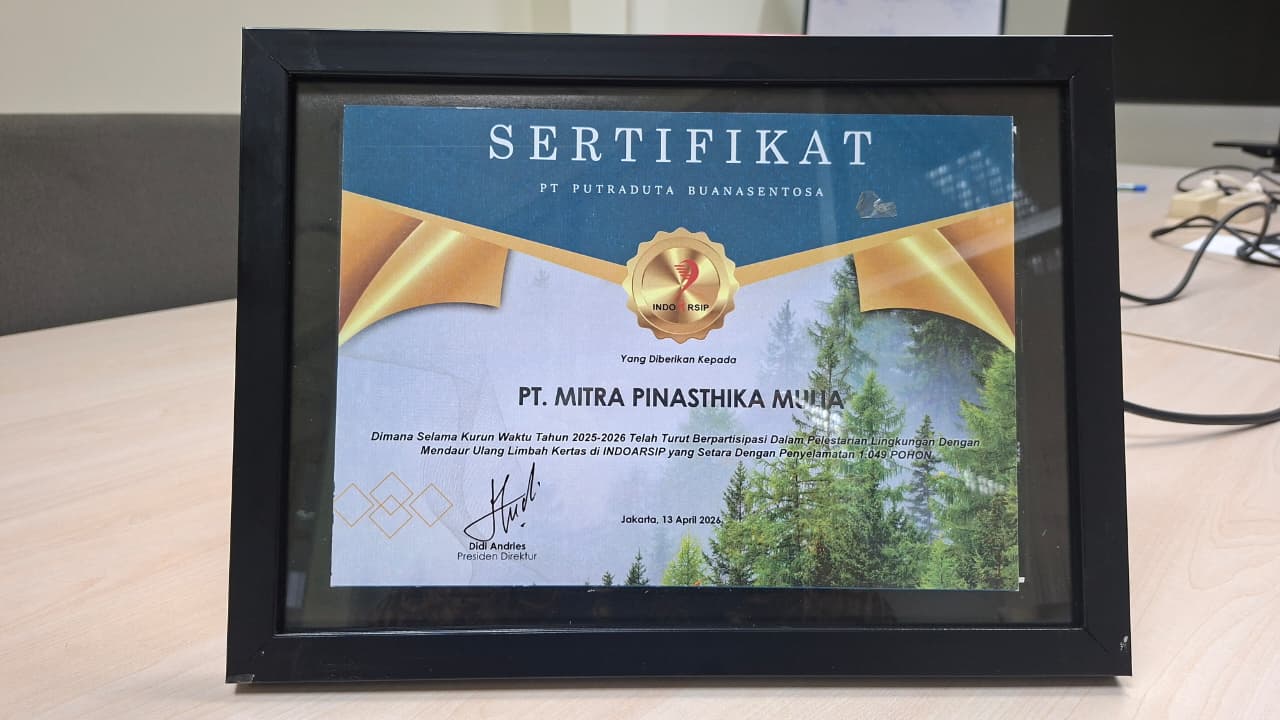 Daur Ulang Kertas, MPM Honda Jatim Berkontribusi Selamatkan Setara 1.049 Pohon