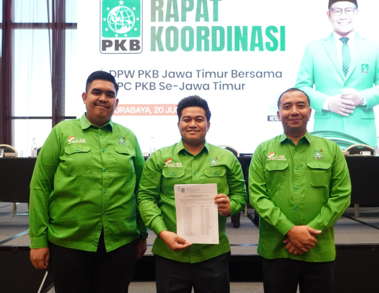 Formasi Pengurus Baru DPC PKB Gresik, Ketua, Sekretaris dan Bendahara Diisi Kader Muda