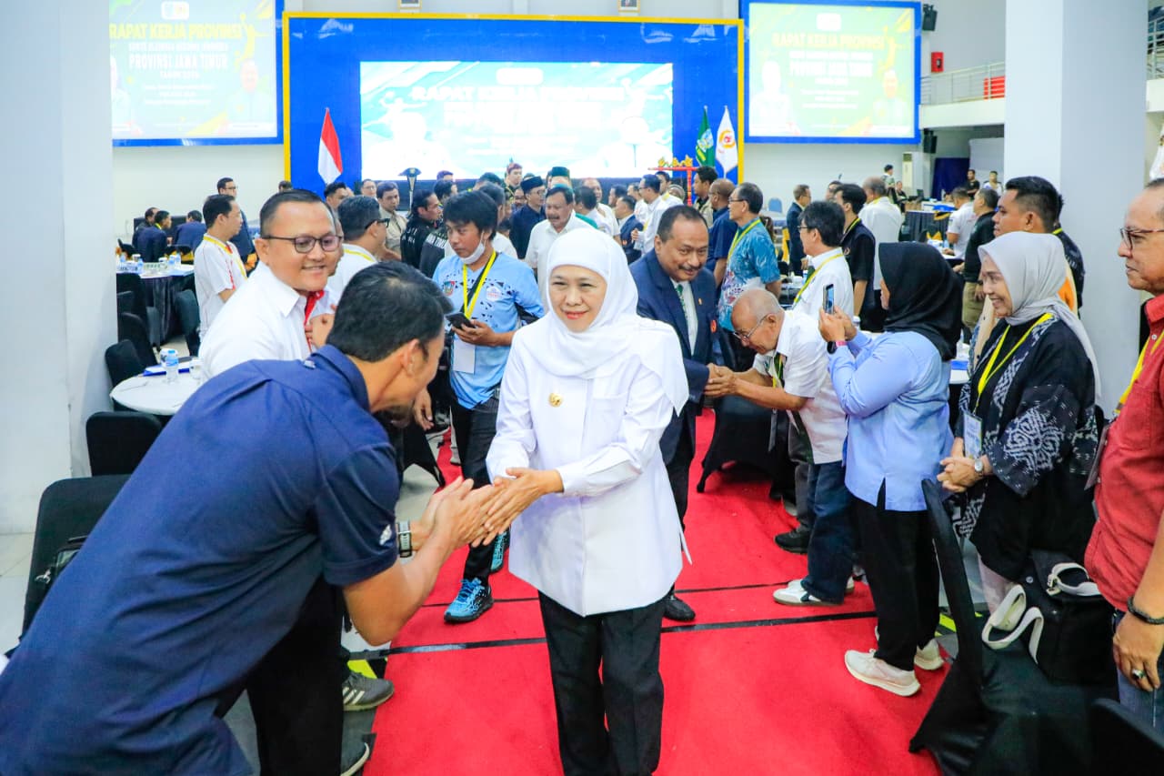 Khofifah Minta Pembinaan Atlet Dimulai Lebih Dini, Jatim Bidik Prestasi hingga Olimpiade