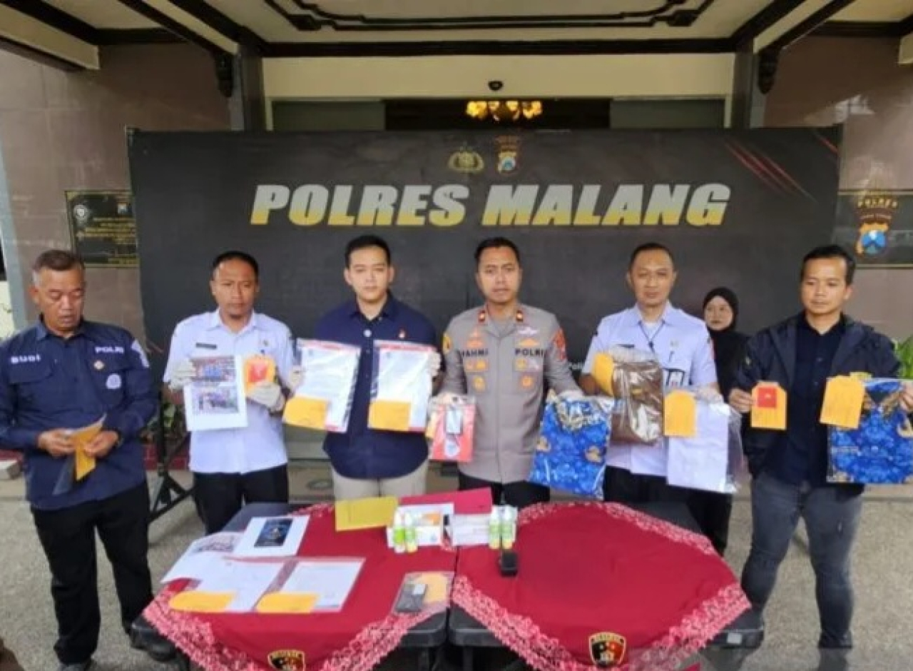 Dua ASN Gadungan Penipu UMKM Diringkus Polres Malang
