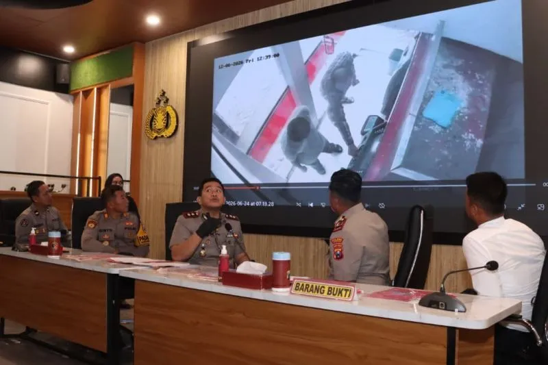 Komplotan Pengganjal ATM Lintas Provinsi Dibekuk Polres Lamongan