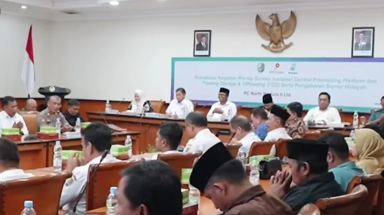 SKK Migas Jabanusa dan Petronas Gelar Sosialisasi Pengeboran Migas Sumur Hidayah di Kabupaten Sampang