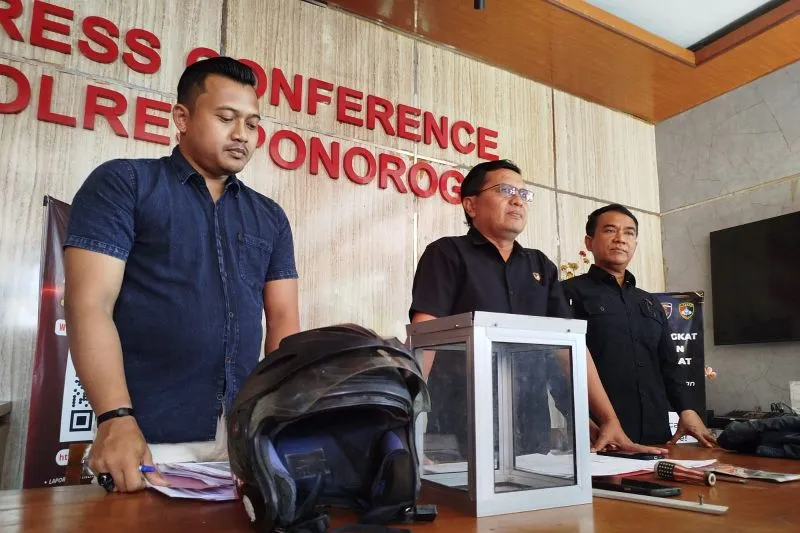 Bobol 26 Kota Amal Masjid, Polres Ponorogo Ciduk Pelakunya