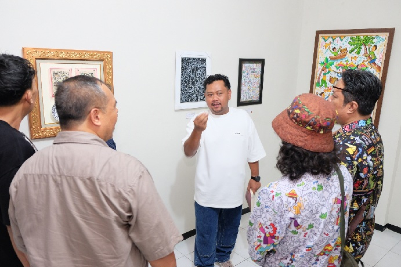 Bupati Gresik Resmikan Rumah Kreasi Damar Kurung Terintegrasi Pariwisata Hingga Dongkrak Ekonomi Warga