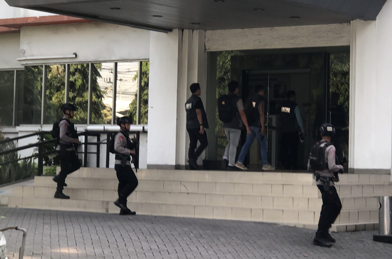 Kantor PT Barata Indonesia Mendadak Digeledah, Tim Kortastipidkor Polri Datang Bersenjata