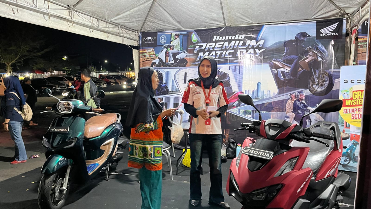 Honda Premium Matic Day Blitar Meriahkan Akhir Pekan, Padukan Komunitas Motor dan Program UKH