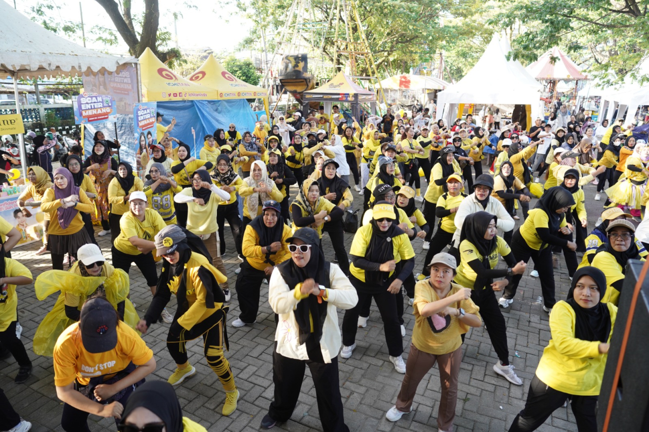 Maxim Gelar Fun Zumba Gratis di Kediri, Siapkan Doorprize Menarik dan Beragam Permainan Keluarga
