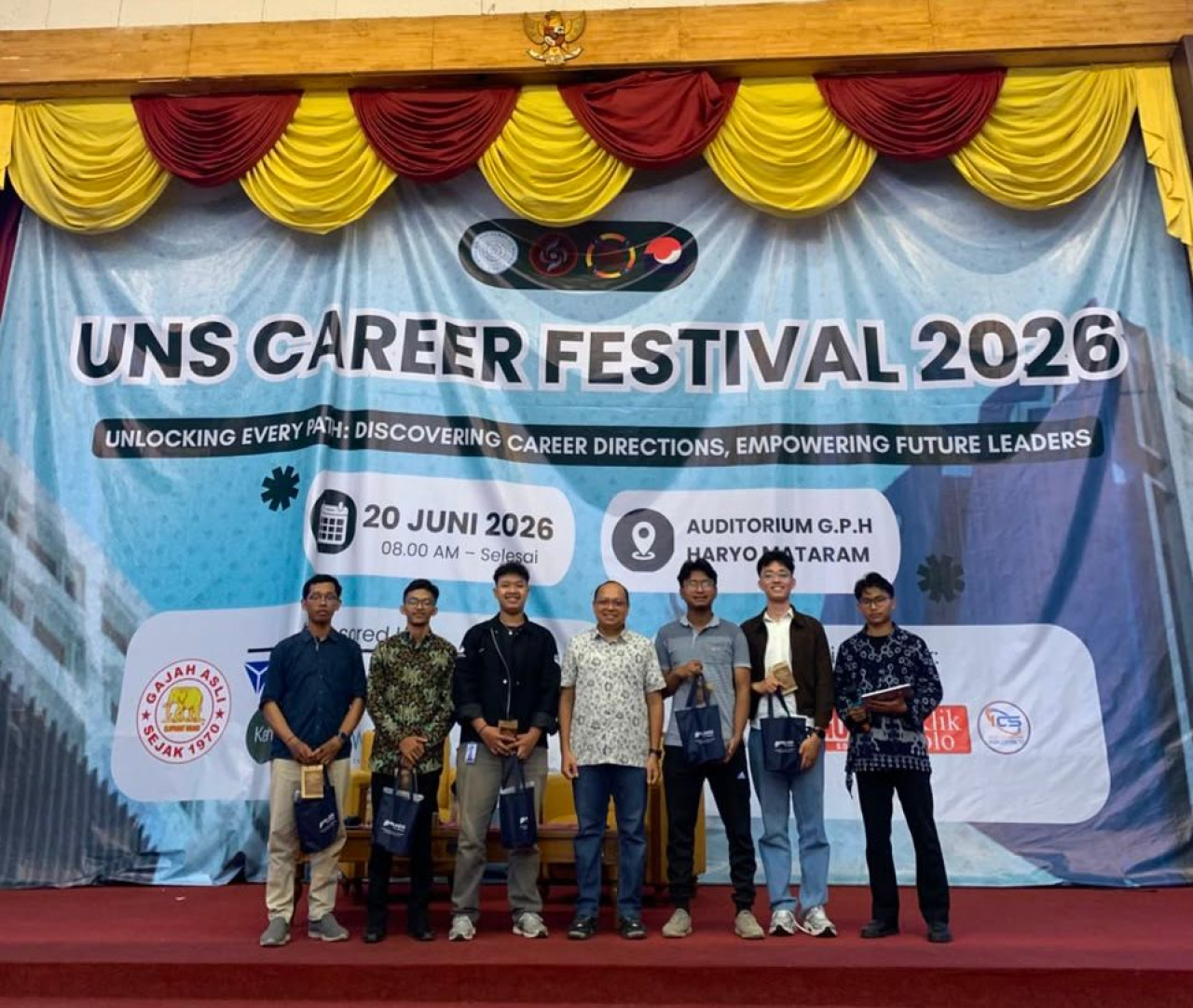 UNS Career Festival 2026 Bekali Mahasiswa Menjadi Talenta Unggul di Era AI dan Persaingan Global