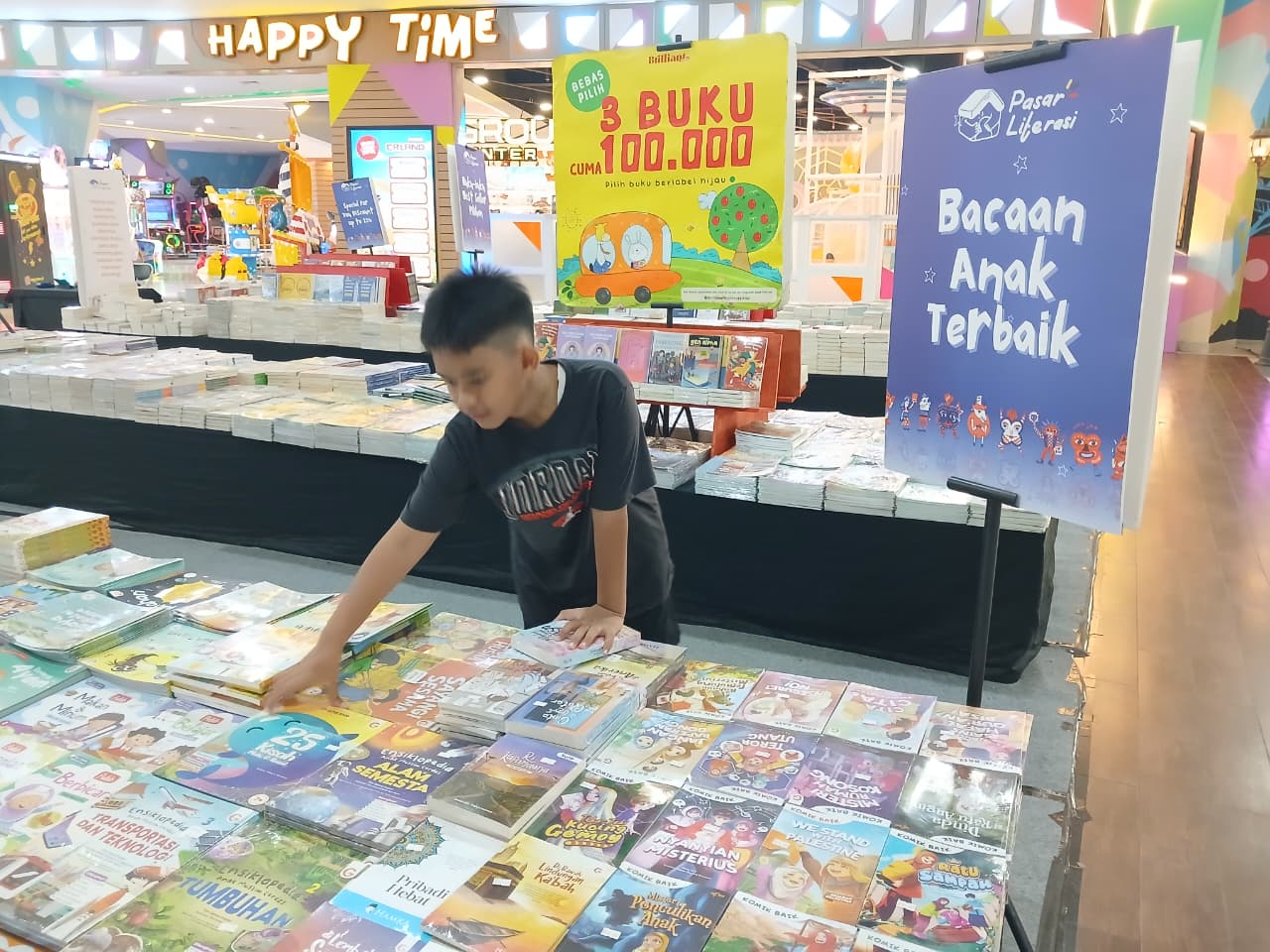 Pasar Literasi Hadir di Icon Mall Gresik, Tawarkan Buku Murah Mulai Rp 10 Ribu