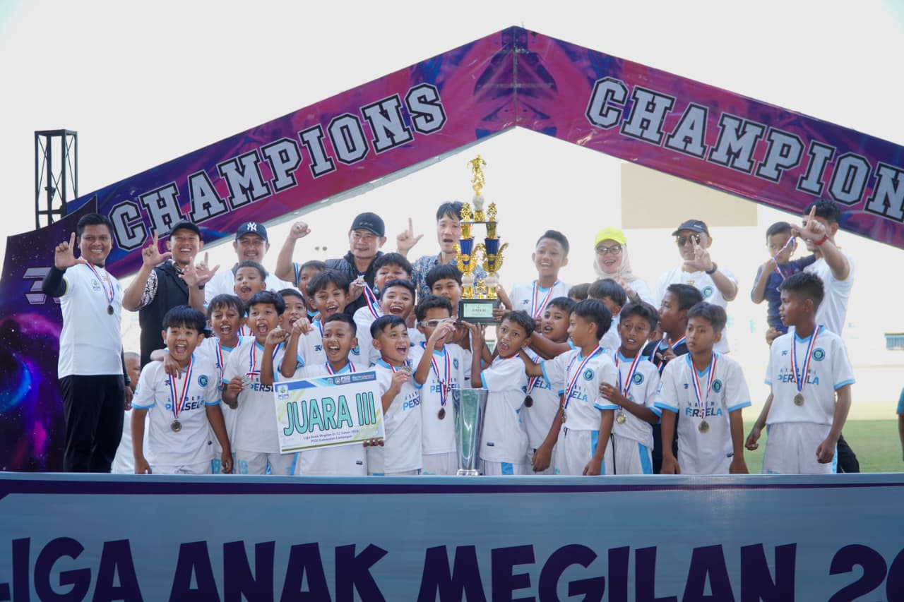 Liga Anak Megilan 2026 Berakhir, KFA Lamongan Borong Piala U-10 dan U-12