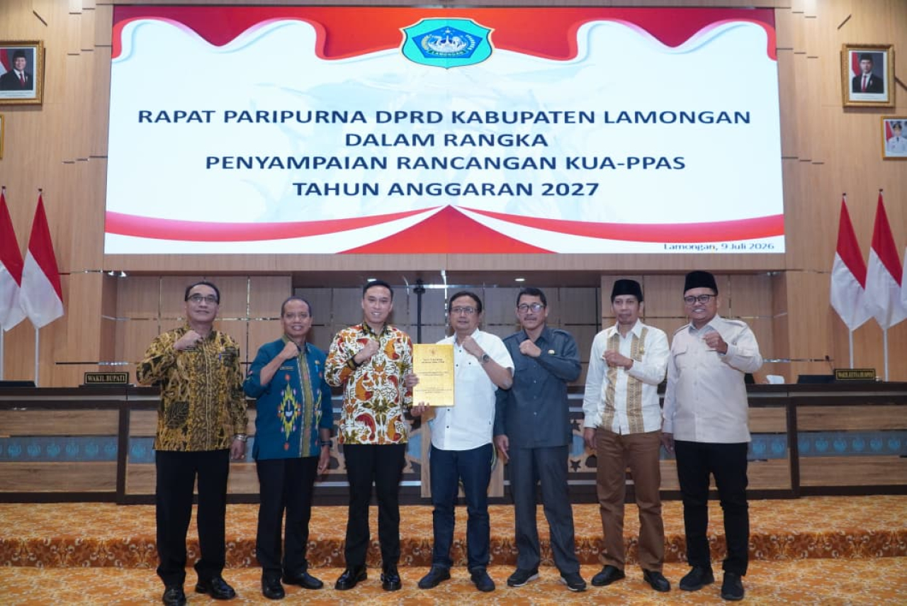 Rancangan KUA-PPAS 2027 Lamongan: Percepatan Infrastruktur dan Target Pendapatan Rp3,099 Triliun