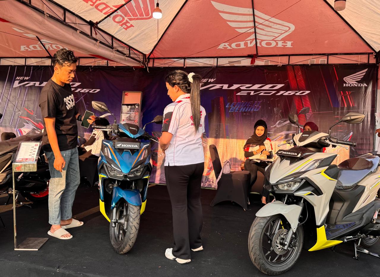 New Honda Vario EVO 160 Disambut Antusias Masyarakat Tuban