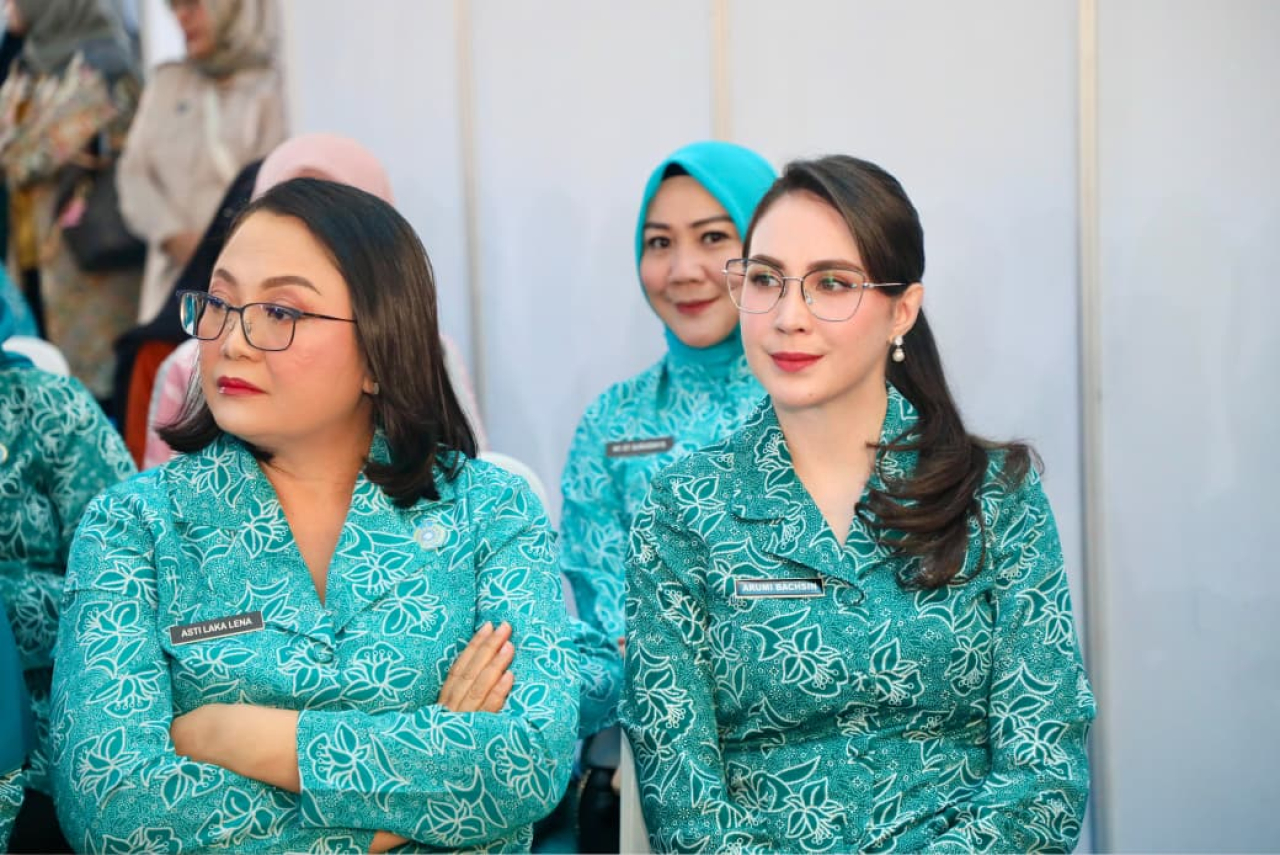 Arumi Bachsin Ajak Perkuat Kesehatan Ibu Hamil Lewat Gerakan Minum Tablet MMS di HKG PKK ke-54