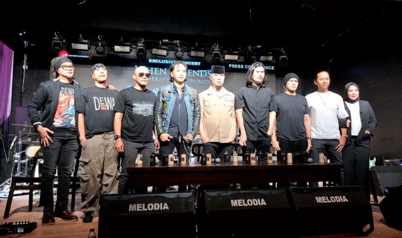 Dewa19 dan Padi Reborn Siapkan Konser Reuni Spektakuler di Surabaya