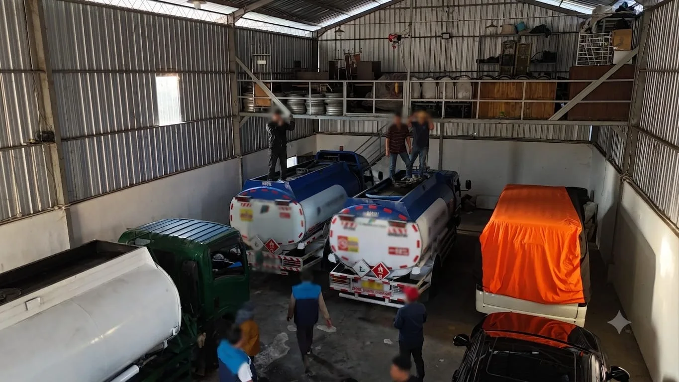 Polisi dan BPH Migas Gerebek Dua Gudang Penimbunan BBM Ilegal di Kota Madiun