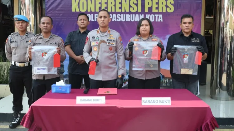 DPO Begal Sadis Diringkus Satreskrim Polres Pasuruan Kota