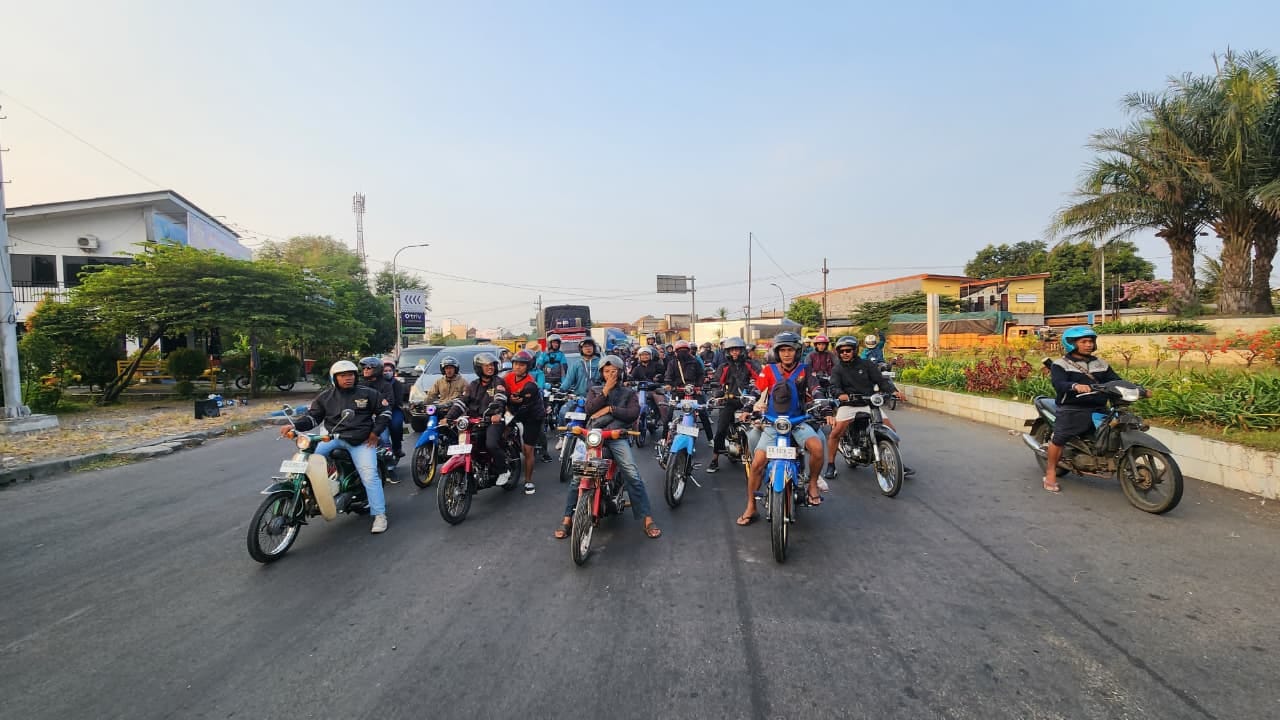 Dihadiri 5.000 Bikers, Jamnas Honda C50 C70 C90 Club Indonesia XXIII di Mojokerto Perkuat Persaudaraan Motor Klasik